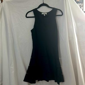 Robert Rodriguez Contemporary Dress with Cutout Hem